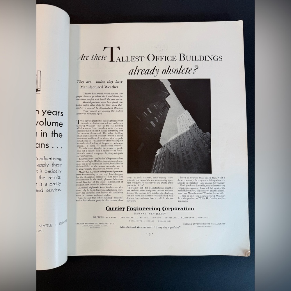 Vintage Fortune Magazine Feb 1930 Vol 1 No 1 First Inaugural Issue Henry Luce - Picture 6 of 13